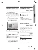 Предварительный просмотр 31 страницы Samsung HT-D555W User Manual