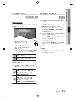 Предварительный просмотр 33 страницы Samsung HT-D555W User Manual