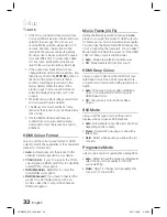 Preview for 32 page of Samsung HT-D6500 User Manual