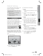 Preview for 61 page of Samsung HT-D6500 User Manual