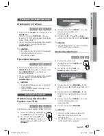 Preview for 201 page of Samsung HT-D6500 User Manual