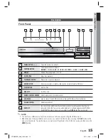 Предварительный просмотр 15 страницы Samsung HT-D6500W User Manual