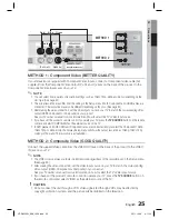 Предварительный просмотр 25 страницы Samsung HT-D6500W User Manual