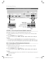 Предварительный просмотр 26 страницы Samsung HT-D6500W User Manual