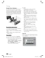 Предварительный просмотр 36 страницы Samsung HT-D6500W User Manual