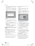 Предварительный просмотр 42 страницы Samsung HT-D6530 User Manual