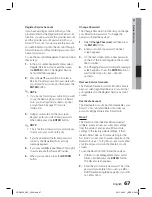 Предварительный просмотр 67 страницы Samsung HT-D6530 User Manual