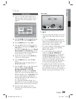 Предварительный просмотр 29 страницы Samsung HT-D6730W User Manual