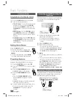 Предварительный просмотр 58 страницы Samsung HT-D6730W User Manual