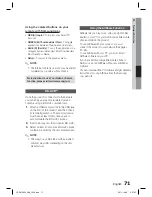 Предварительный просмотр 71 страницы Samsung HT-D6730W User Manual