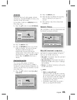 Preview for 41 page of Samsung HT-D6750W 3D Blu-ray 7.1ch Home Entertainment... User Manual