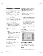 Preview for 42 page of Samsung HT-D6750W 3D Blu-ray 7.1ch Home Entertainment... User Manual