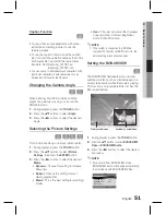 Preview for 51 page of Samsung HT-D6750W 3D Blu-ray 7.1ch Home Entertainment... User Manual