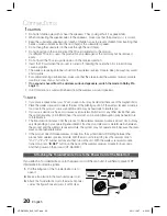 Предварительный просмотр 20 страницы Samsung HT-D6750W User Manual