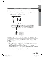 Предварительный просмотр 21 страницы Samsung HT-D6750W User Manual