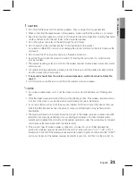 Предварительный просмотр 21 страницы Samsung HT-D6750WK User Manual