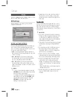 Предварительный просмотр 30 страницы Samsung HT-D6750WK User Manual