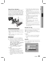 Предварительный просмотр 35 страницы Samsung HT-D6750WK User Manual