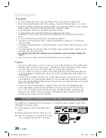 Preview for 20 page of Samsung HT-D6759W User Manual