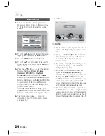 Preview for 24 page of Samsung HT-D7000 User Manual