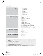 Preview for 6 page of Samsung HT-D7100 User Manual