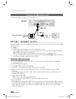 Preview for 20 page of Samsung HT-D7100 User Manual