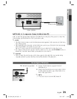 Preview for 21 page of Samsung HT-D7100 User Manual