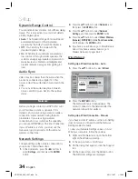 Preview for 34 page of Samsung HT-D7100 User Manual