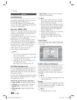 Preview for 38 page of Samsung HT-D7100 User Manual