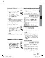 Preview for 43 page of Samsung HT-D7100 User Manual