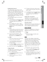 Preview for 61 page of Samsung HT-D7100 User Manual