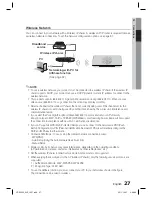 Предварительный просмотр 27 страницы Samsung HT-D7200 User Manual