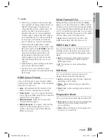 Предварительный просмотр 33 страницы Samsung HT-D7200 User Manual