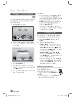 Предварительный просмотр 54 страницы Samsung HT-D7200 User Manual