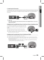 Preview for 21 page of Samsung HT-D7500W User Manual