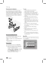 Preview for 36 page of Samsung HT-D7500W User Manual