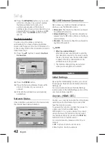 Preview for 42 page of Samsung HT-D7500W User Manual