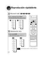 Preview for 23 page of Samsung HT-DB120 Manual De Instrucciones