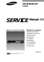 Samsung HT-DB120 Service Manual preview