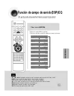 Preview for 52 page of Samsung HT-DB120 (Spanish) Manual De Instrucciones