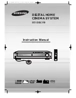 Samsung HT-DB1350 Instruction Manual предпросмотр