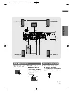 Предварительный просмотр 13 страницы Samsung HT-DB1350 Instruction Manual