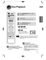 Предварительный просмотр 19 страницы Samsung HT-DB1350 Instruction Manual