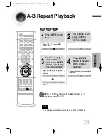 Предварительный просмотр 25 страницы Samsung HT-DB1350 Instruction Manual