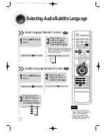 Предварительный просмотр 28 страницы Samsung HT-DB1350 Instruction Manual