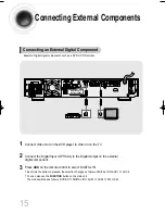 Предварительный просмотр 16 страницы Samsung HT-DB1650 Instruction Manual