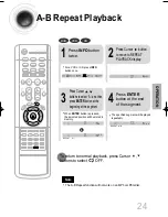 Предварительный просмотр 25 страницы Samsung HT-DB1650 Instruction Manual