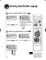 Предварительный просмотр 28 страницы Samsung HT-DB1650 Instruction Manual