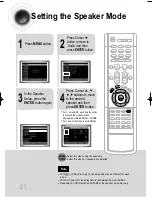 Предварительный просмотр 42 страницы Samsung HT-DB1650 Instruction Manual