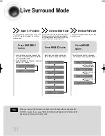 Предварительный просмотр 52 страницы Samsung HT-DB1650 Instruction Manual